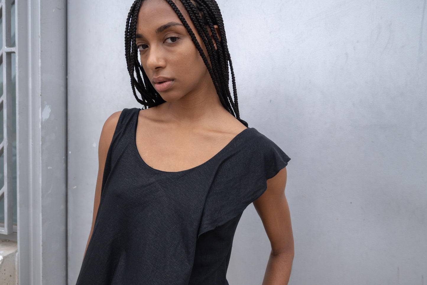 Asymmetric Chloé dress