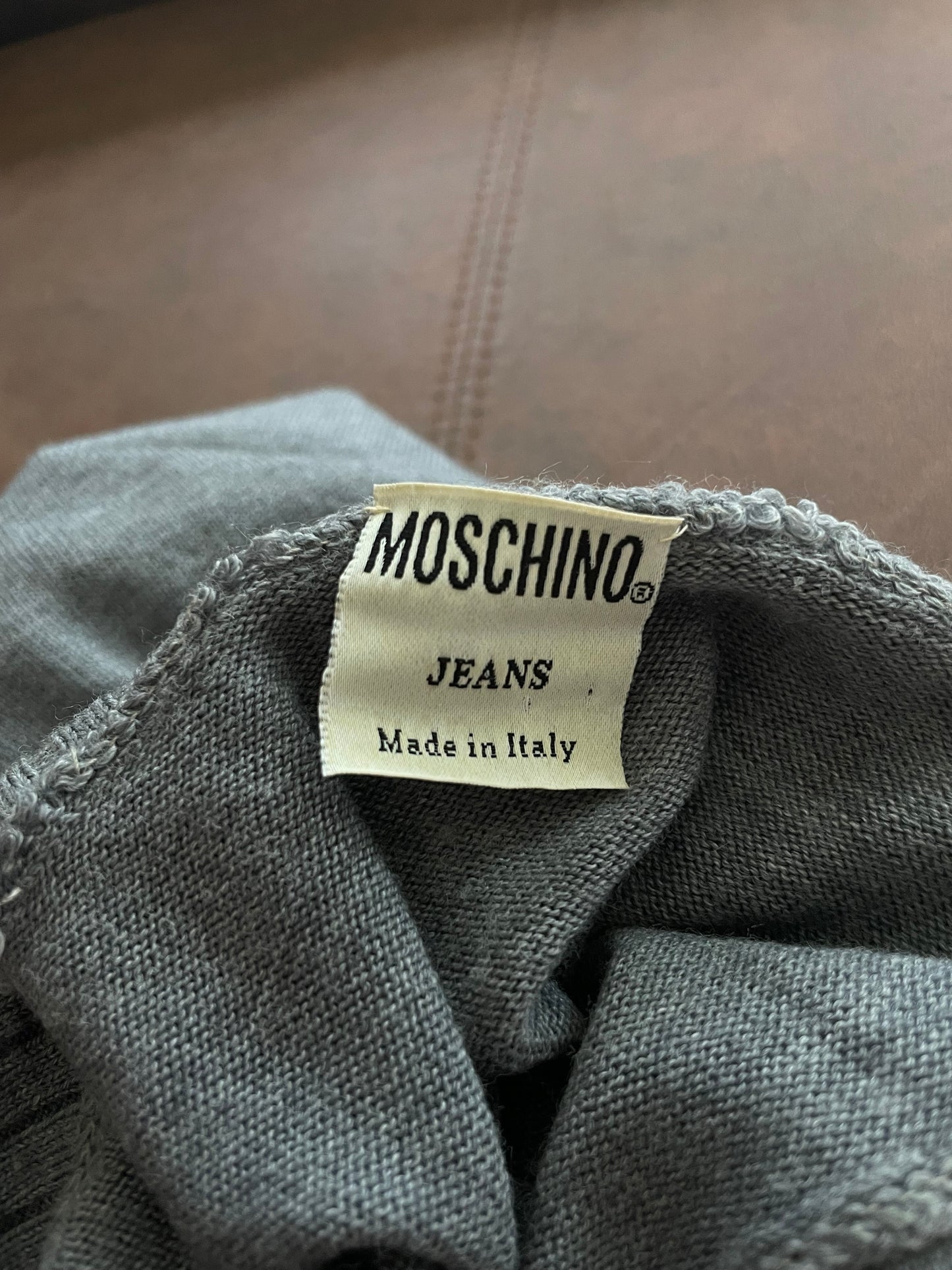 Moschino high neck jersey