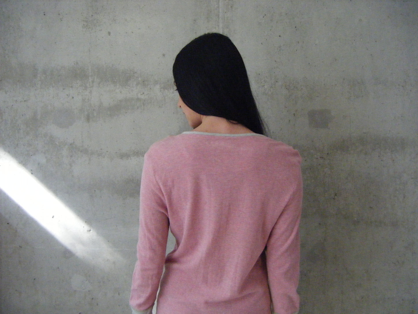 Diesel pink henley dress