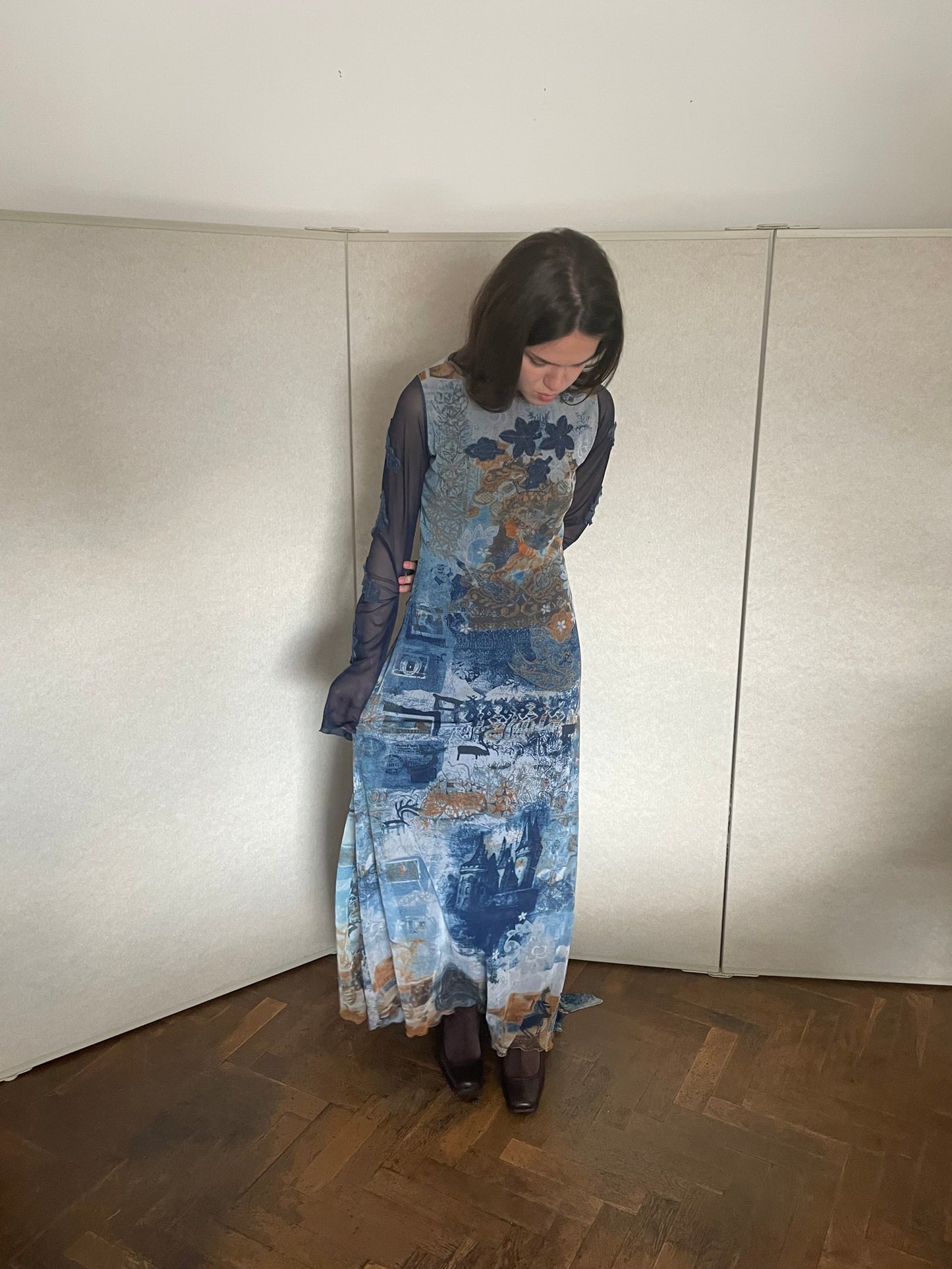 Save The Queen mesh dress