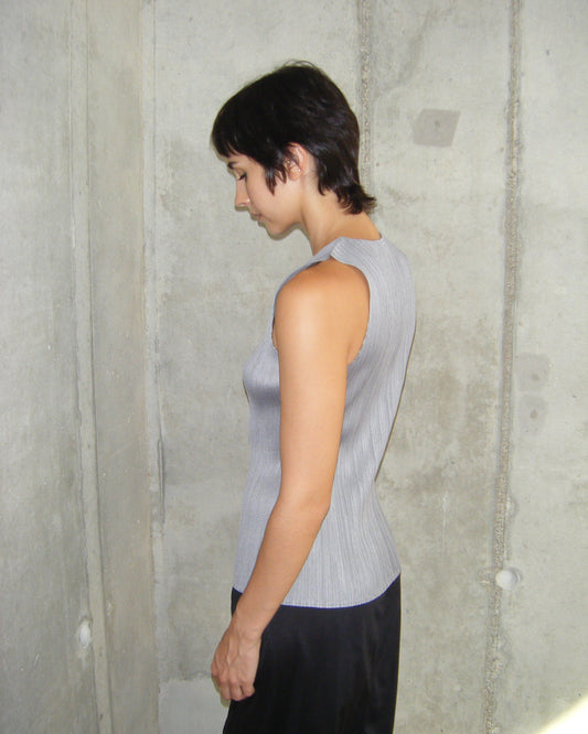 Issey Miyake Pleats Please tank