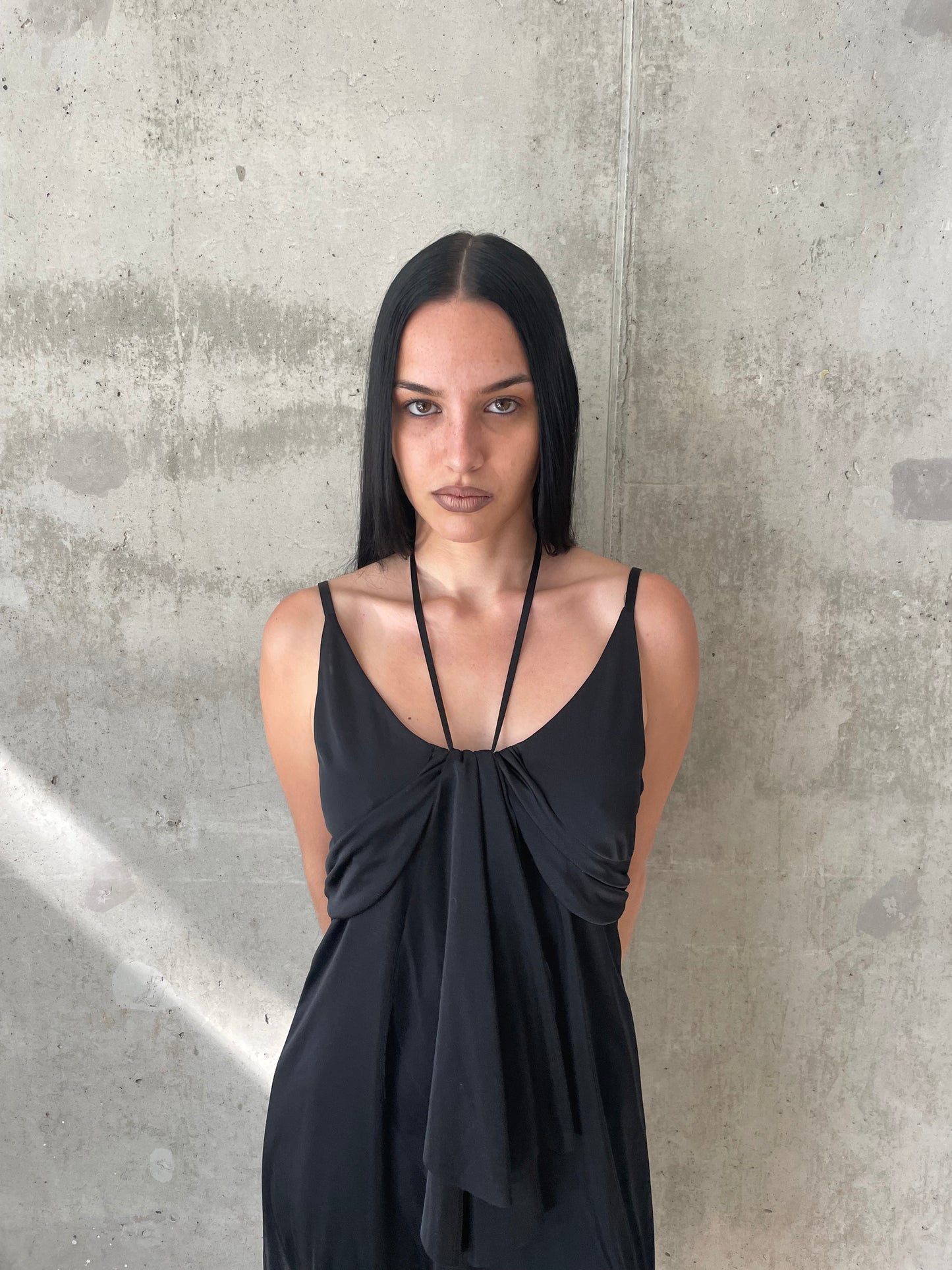 Armani draped dress