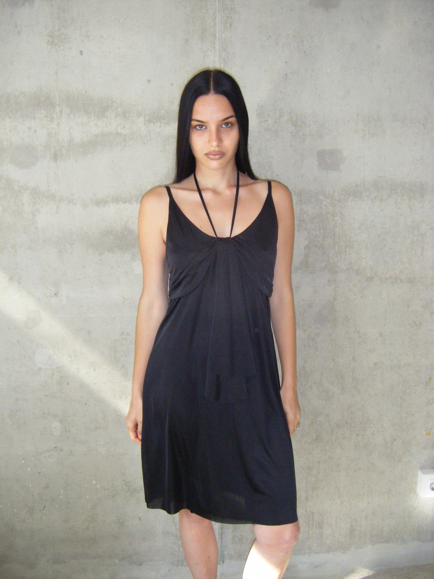 Armani draped dress