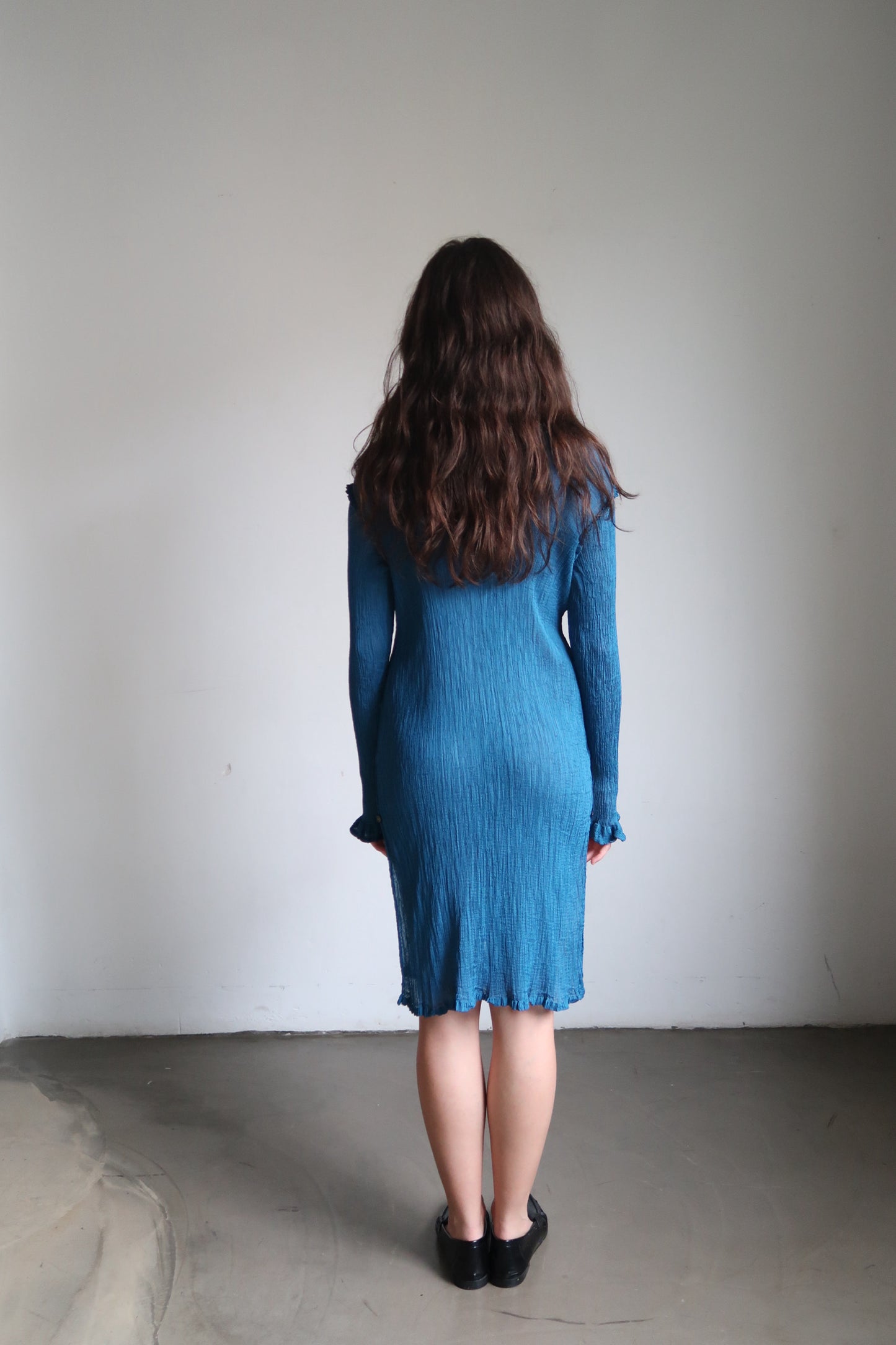 Issey Miyake Teal Tunic