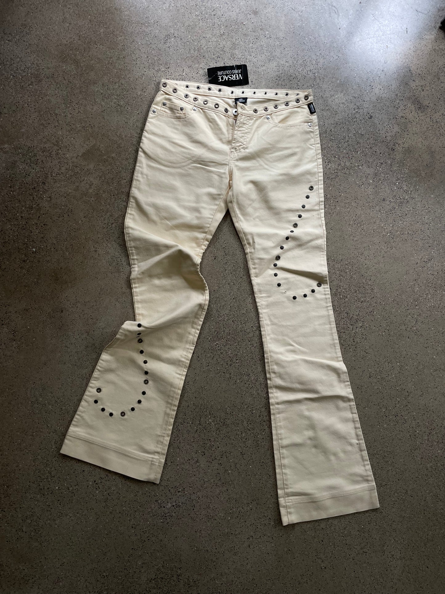 Versace studs trousers