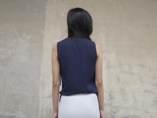 Ralph Lauren draped blouse