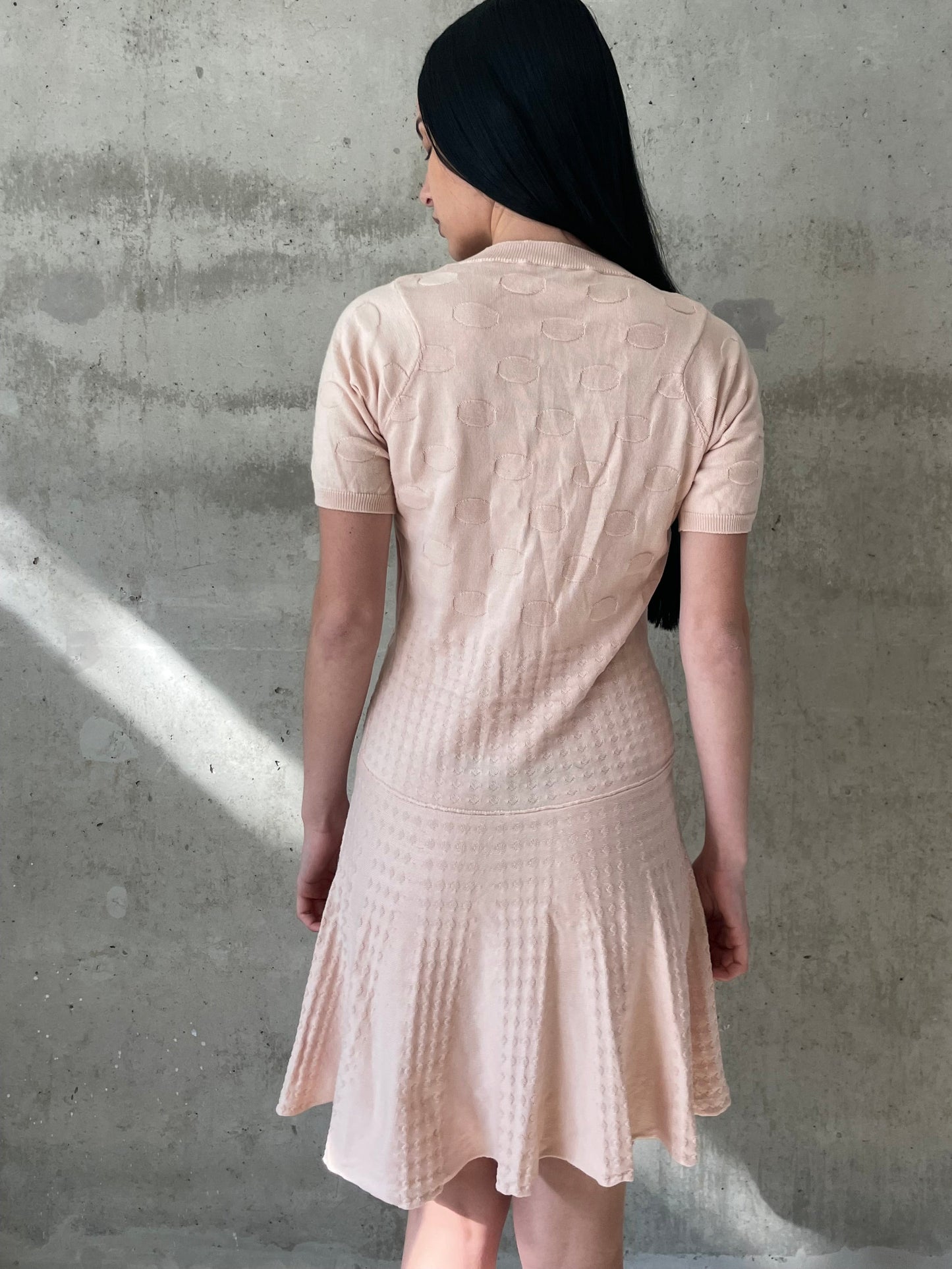 Chloé Polka-dots knit dress