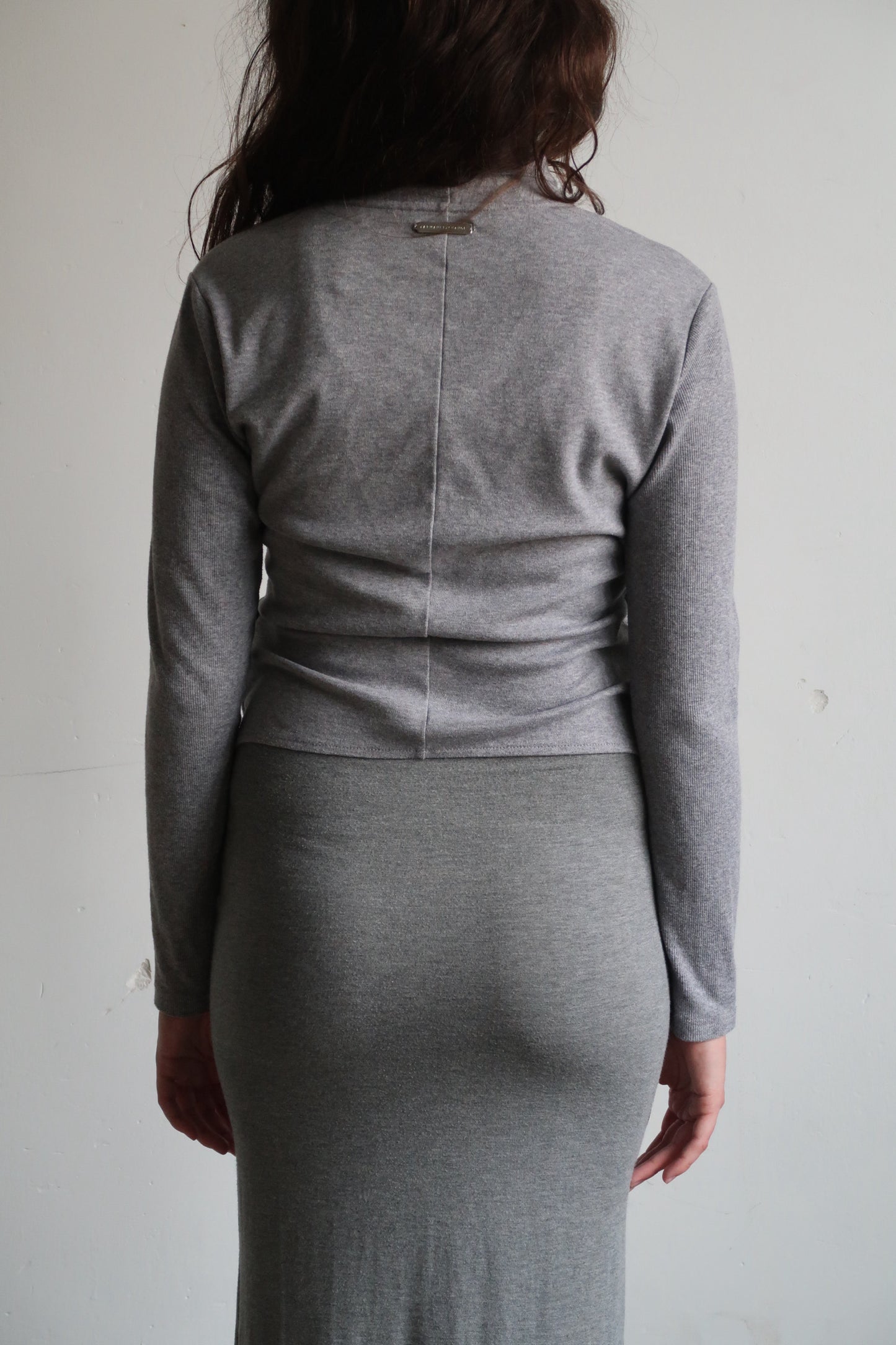 Armani X Asymmetric Zip Jacket