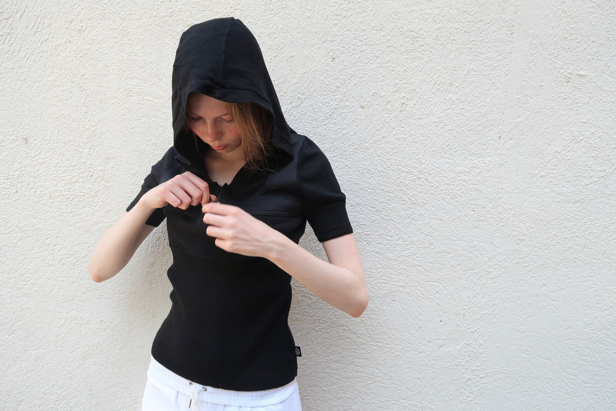 Armani hooded top