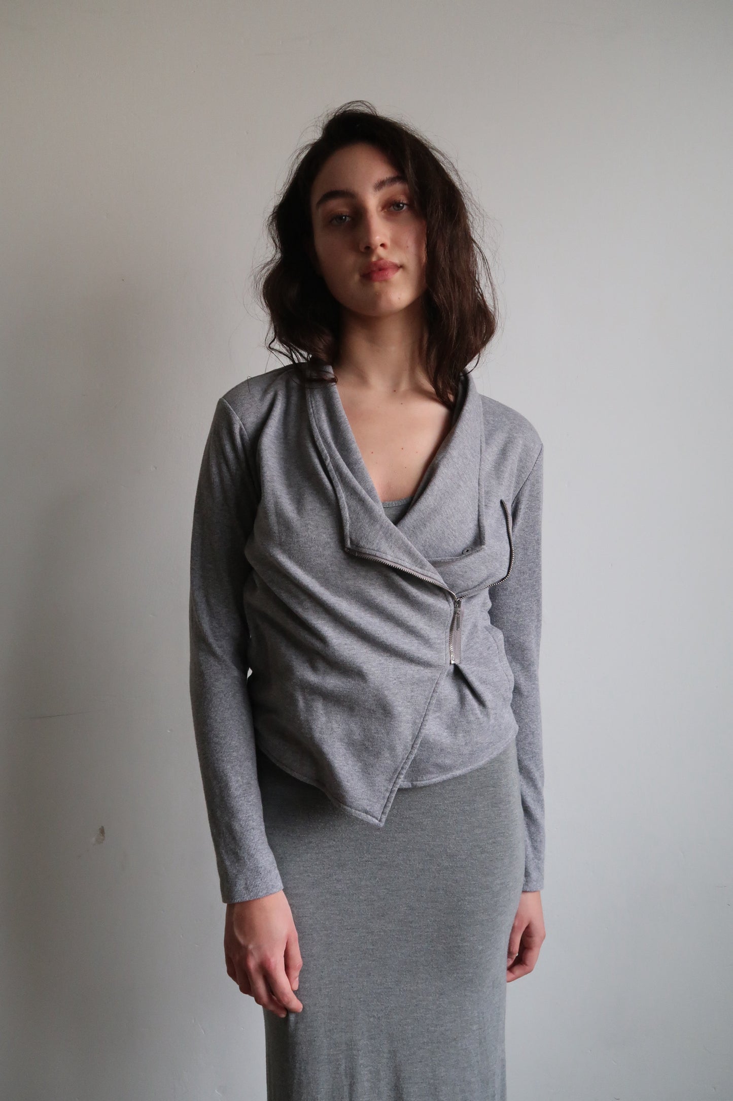 Armani X Asymmetric Zip Jacket