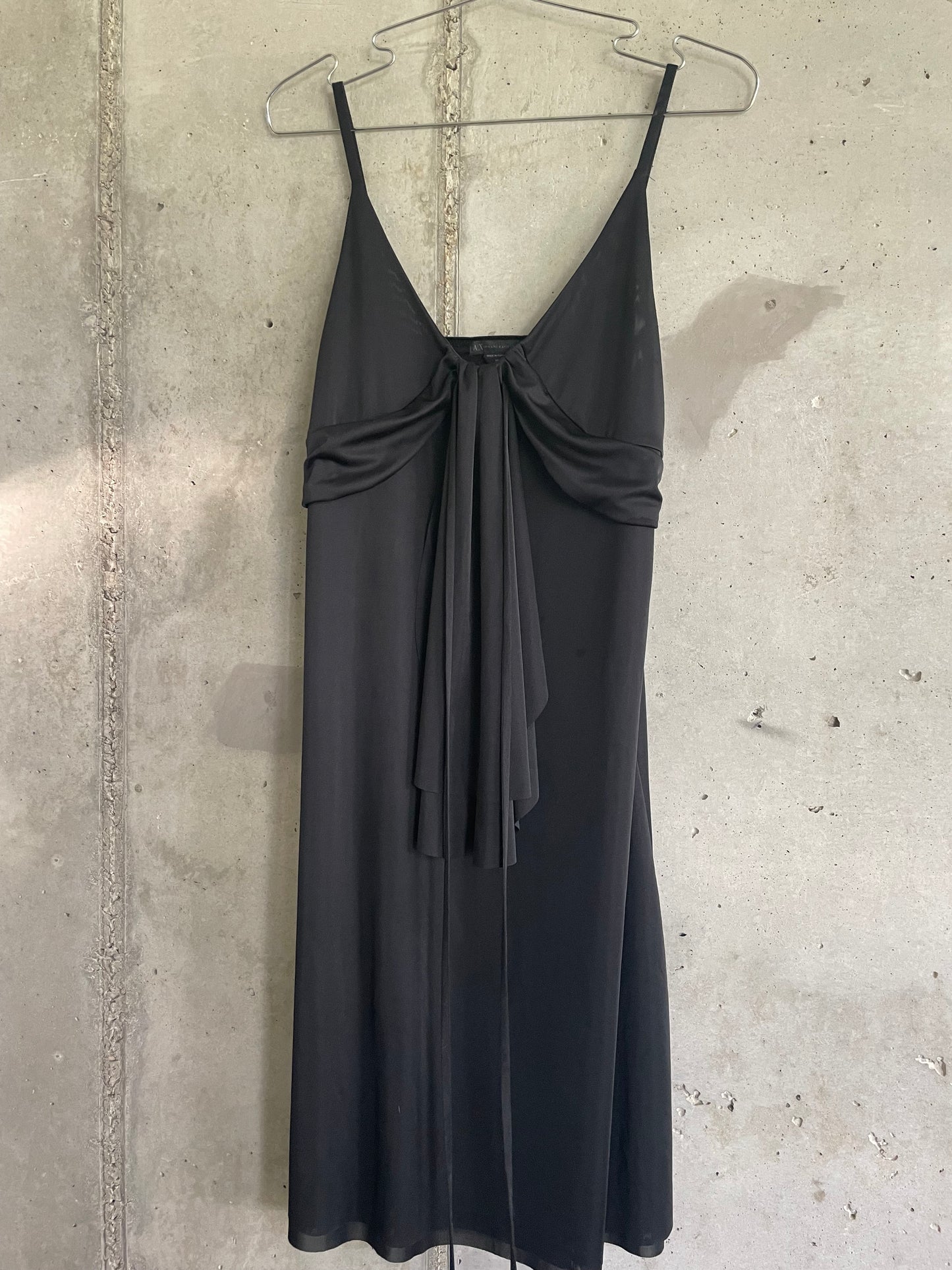 Armani draped dress