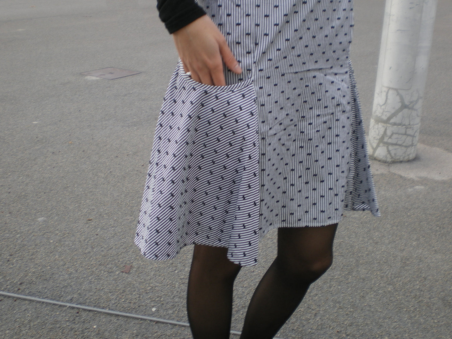 See by Chloé patterned mini dress