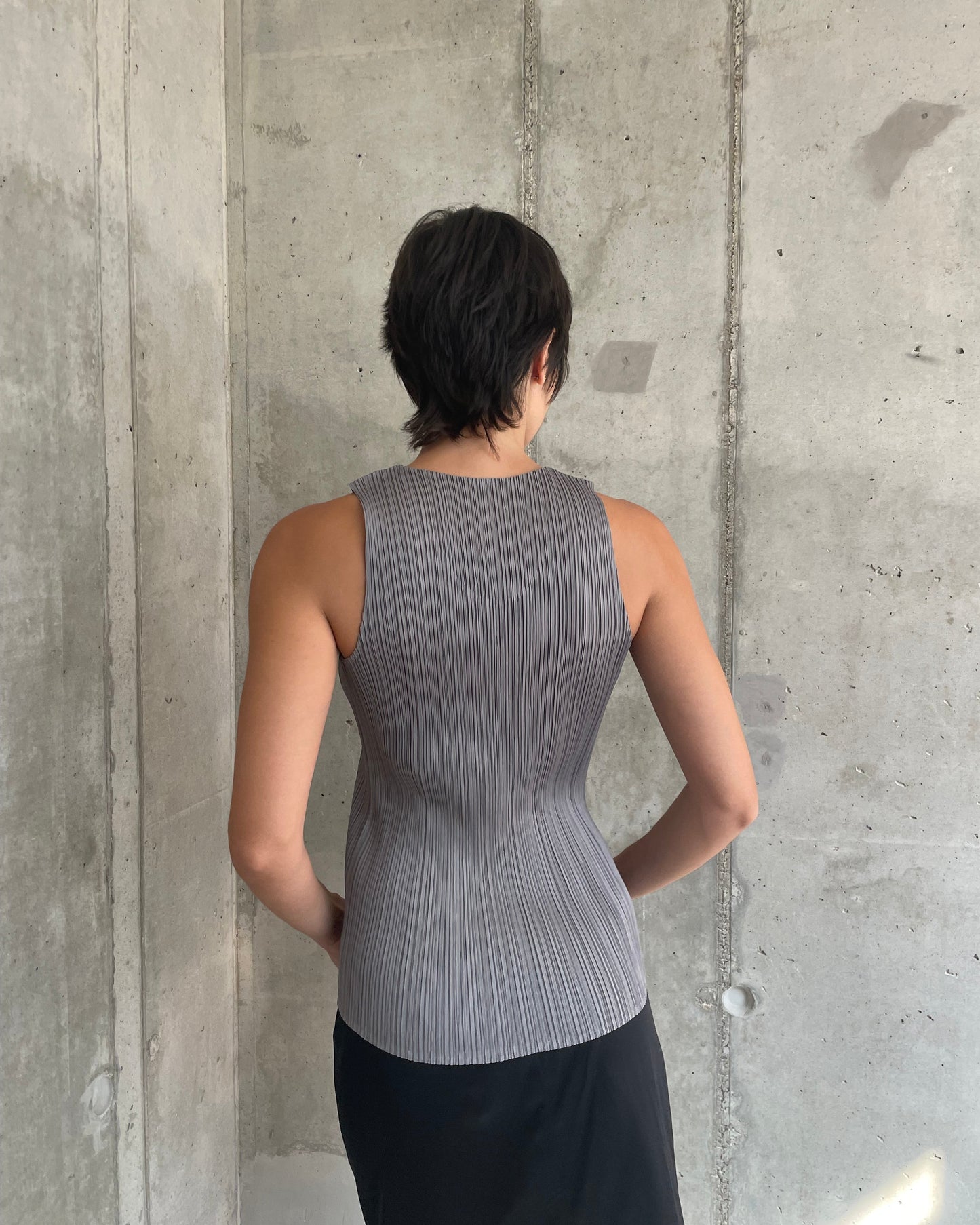 Issey Miyake Pleats Please tank