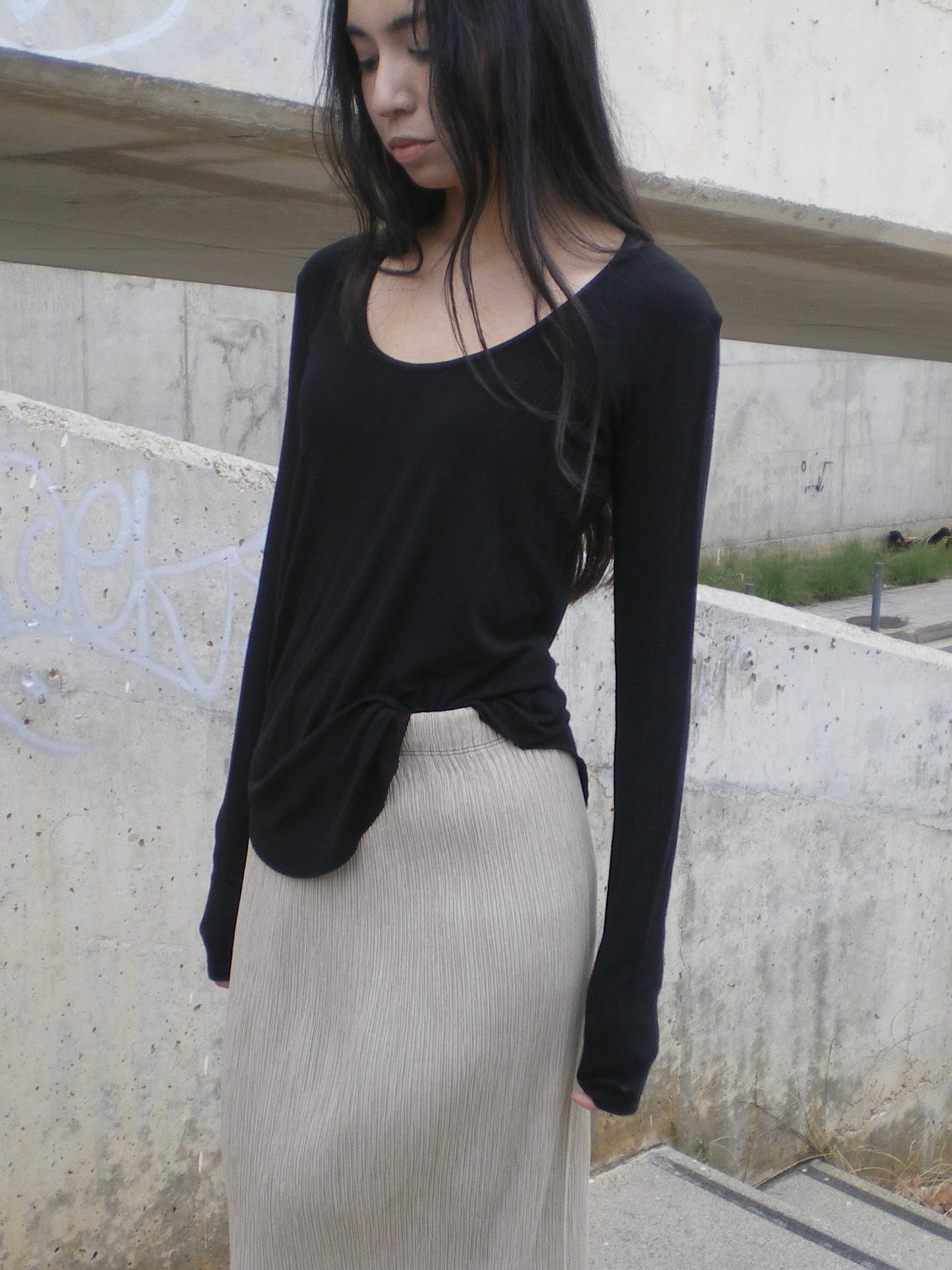 Helmut Lang long sleeve top - Hexa