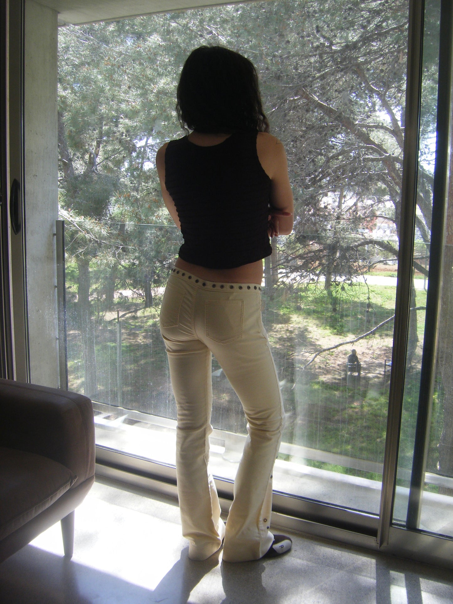 Versace studs trousers