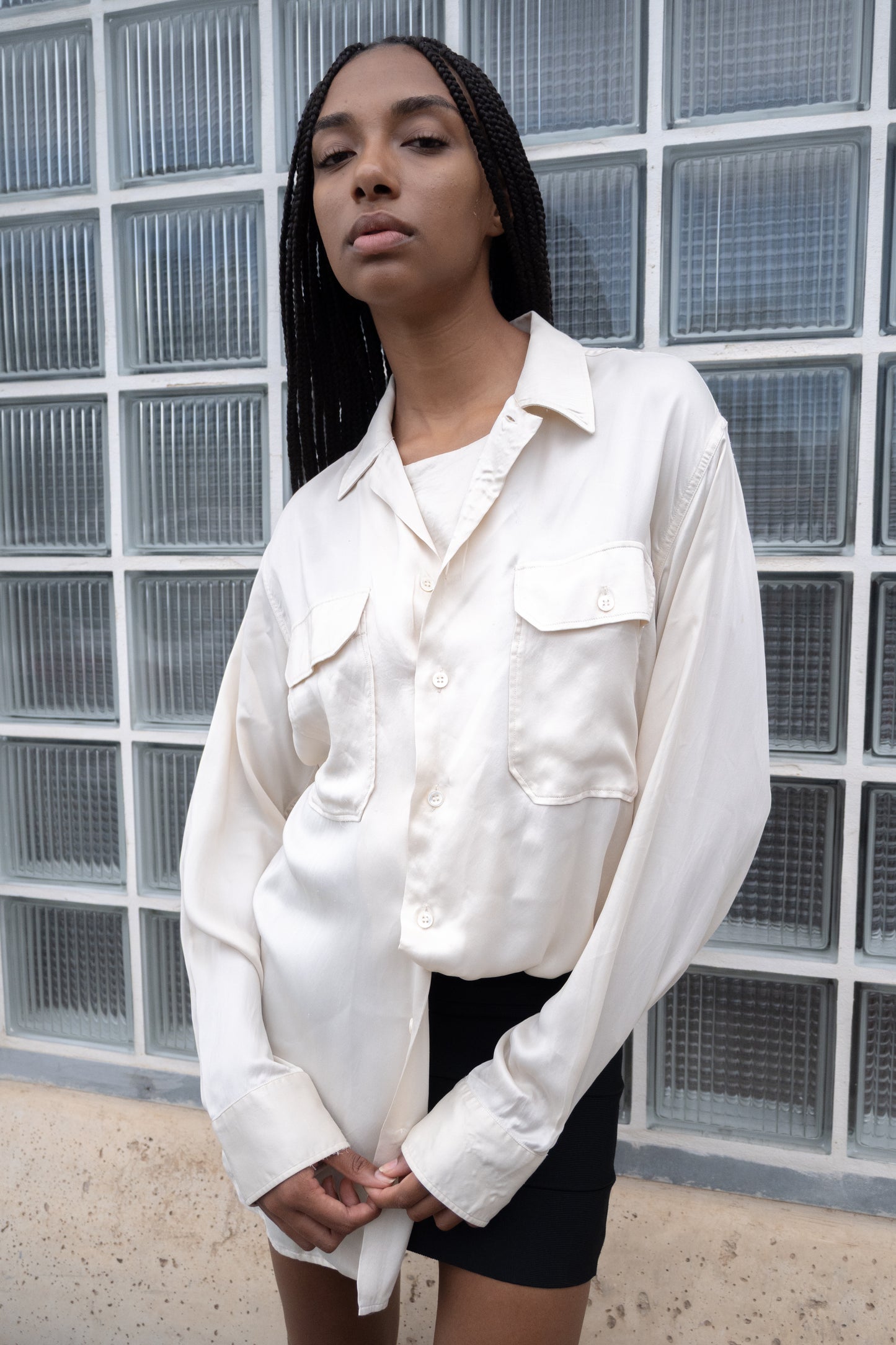 Margiela silk shirt